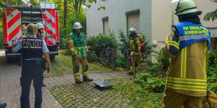 Die Bewohner reagierten schnell und konnten einen Brand verhindern.
